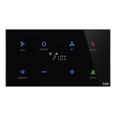 Hausautomation für Innenausbau - ABB tacteo® - ABB Home and Building Automation - für Heizungen / für Sicherheitssysteme / für Klimaanlagen