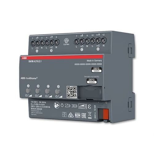 Dimmer auf DIN-Schiene / für DIN-Schiene - DA/M.4.210.2.1 - ABB Home and Building Automation