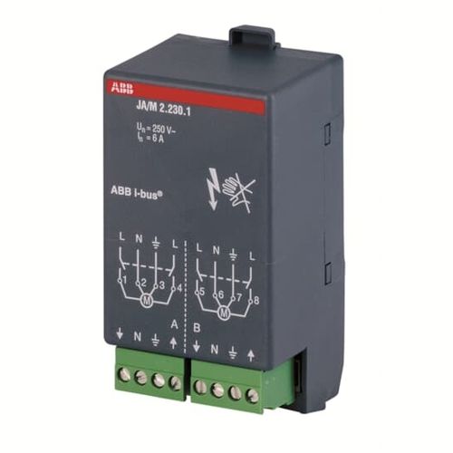 Jalousie Aktor / KNX - JA/M2.230.1 - ABB Home and Building Automation - für Privatgebrauch / für Gewerbegebrauch / für den Innenraum