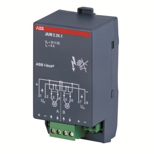 Jalousie Aktor / KNX - JA/M2.24.1 - ABB Home and Building Automation - für Privatgebrauch / für Gewerbegebrauch / für den Innenraum