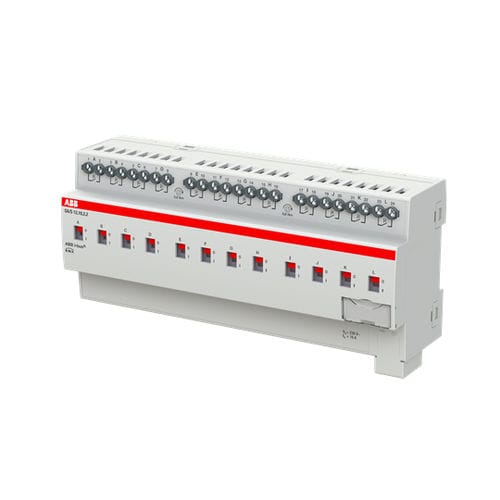 KNX-Schaltaktor - SA/S12.10.2.2 - ABB Home and Building Automation - DIN-Schiene / für Privatgebrauch / für den Innenraum