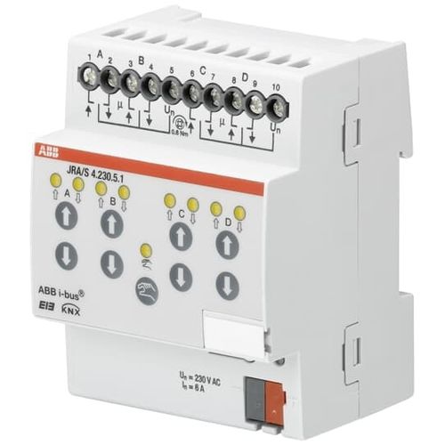 Jalousie Aktor / Rollladen - JRA/S4.230.5.1 - ABB Home and Building Automation - KNX / für Privatgebrauch / DIN-Schiene