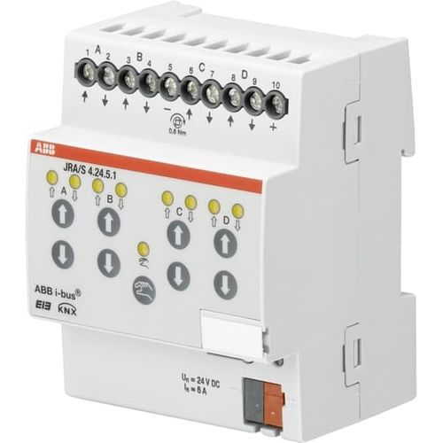 Jalousie Aktor / Rollladen - JRA/S4.24.5.1 - ABB Home and Building Automation - KNX / für Privatgebrauch / DIN-Schiene