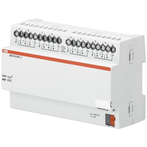 Jalousie Aktor / Rollladen - JRA/S8.230.1.1 - ABB Home and Building Automation - KNX / für Privatgebrauch / DIN-Schiene