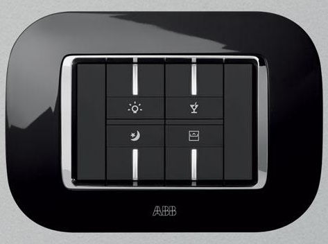 Tastschalter - Mylos - ABB Home and Building Automation - Einbau / Metall / Kristall
