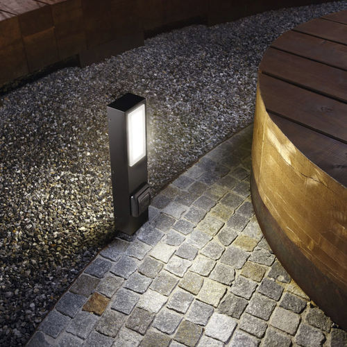 Leuchtpoller für Garten - KIT 01 - STILE NEXT  - Lombardo - modern / Aluminiumguss / Beton