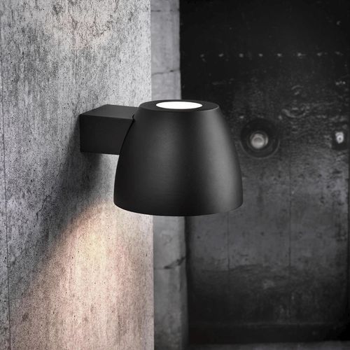 Industriestil-Wandleuchte - BELL - Nordlux - für Außenbereich / Aluminium / Glas