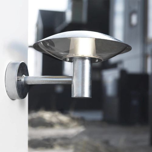 Industriestil-Wandleuchte - DISCOS 30 - Nordlux - für Außenbereich / galvanisiertem Stahl / Glas