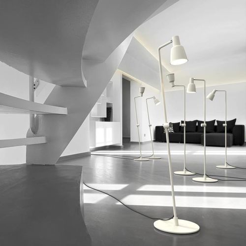 Stehleuchte - PATTON  - Nordlux - Metall / modern / mit Kabel