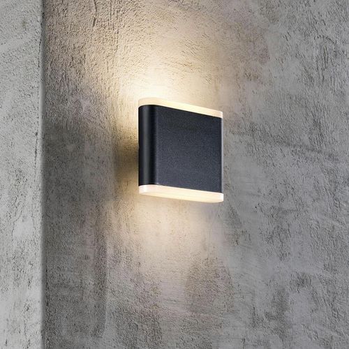 Moderne Wandleuchte - AKRON 11  - Nordlux - für Außenbereich / Aluminium / quadratisch