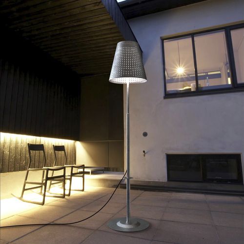Stehleuchte - FUSE  - Nordlux - galvanisiertem Stahl / modern / mit Kabel