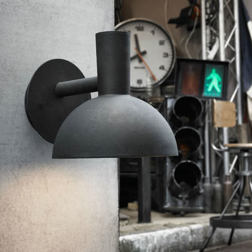 Industriestil-Wandleuchte - ARKI  - Nordlux - für Außenbereich / Stahl / Glas