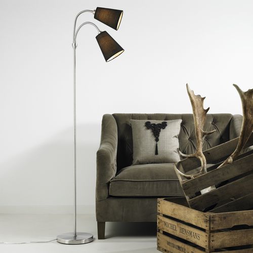 Stehleuchte - LELIO - Nordlux - Stoff / modern / mit Kabel