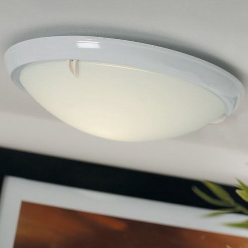 Moderne Deckenleuchte - FRISBEE - Nordlux - rund / Glas / fluoreszierend