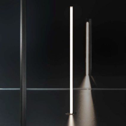 Moderne Leuchtsäule - ASSOLO - DGA - Metall / LED / für den Innenraum