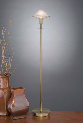 Stehleuchte - 6515 - Holtkötter Leuchten - geblasenes Glas / modern / mit Kabel