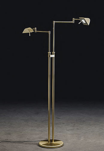 Stehleuchte - 9802 - Holtkötter Leuchten - Messing / modern / mit Kabel