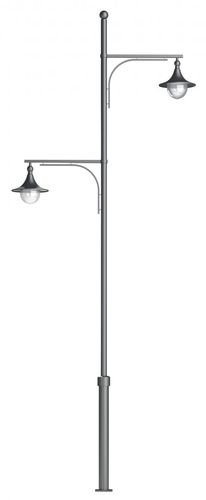 Straßenlaterne - PALIO - Elmarco Technika Świetlna Sp. z o.o. Sp. k. - klassisch / Aluminium / Stahl