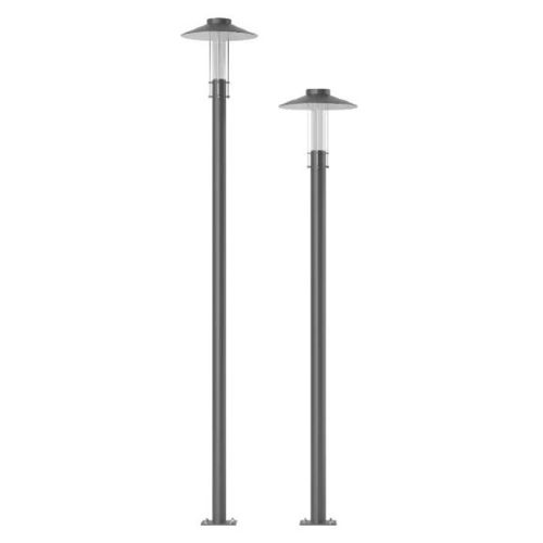 Straßenlaterne - GAMMA BIS LED LP - Elmarco Technika Świetlna Sp. z o.o. Sp. k. - Garten / modern / Aluminium