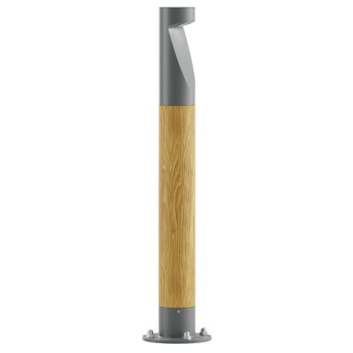 Leuchtpoller für Garten - BOLUX D  - Elmarco Technika Świetlna Sp. z o.o. Sp. k. - modern / Aluminium / Holz