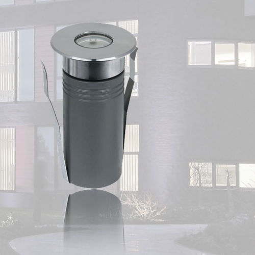 Strahler für Bodeneinbau - BERKELY-1R - Artecta / Highlite Int. - LED RGB / rund / IP67