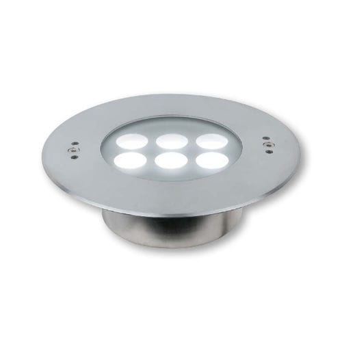 Einbauleuchte - LINZ-6R SYMMETRIC 3000 K - Artecta / Highlite Int. - LED / rund / IP68