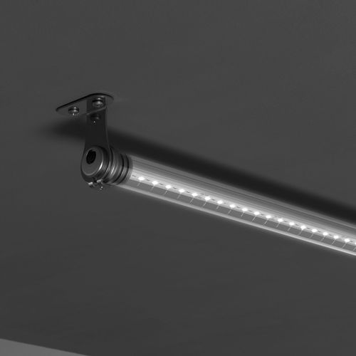 Moderne Deckenleuchte - TUBO - Landa Illuminotecnica - rohrförmig / extrudiertes Aluminium / Polycarbonat