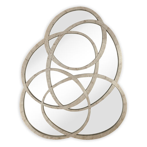 Wandmontierter Spiegel - GARABATO - Christopher Guy - modern / Laubholz / gold