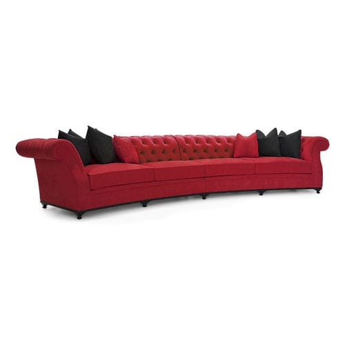 Klassisches Sofa - 60-0337 MCQUEEN - Christopher Guy - Samt / Satin / Seide