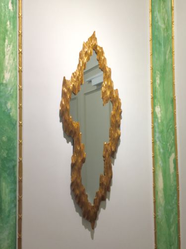 Wandmontierter Spiegel - KARINA - Christopher Guy - modern / Mahagoni / gold