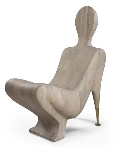 Moderner Sessel - LE LOTUS - Christopher Guy - Massivholz / Holz / Hochlehner