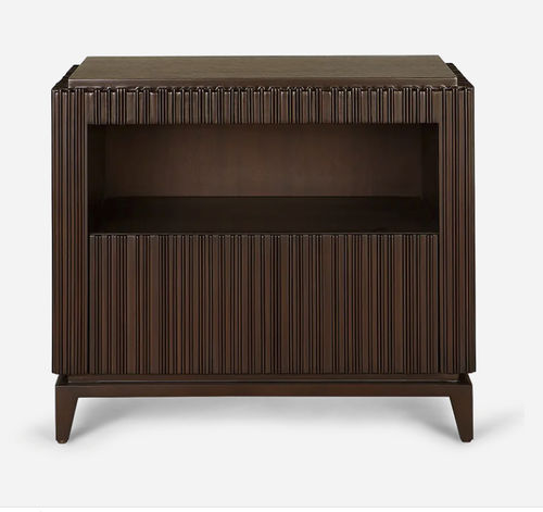 Moderner Nachttisch - CHEZ HARRODS NUIT - Christopher Guy - Holz / rechteckig / mit Schublade