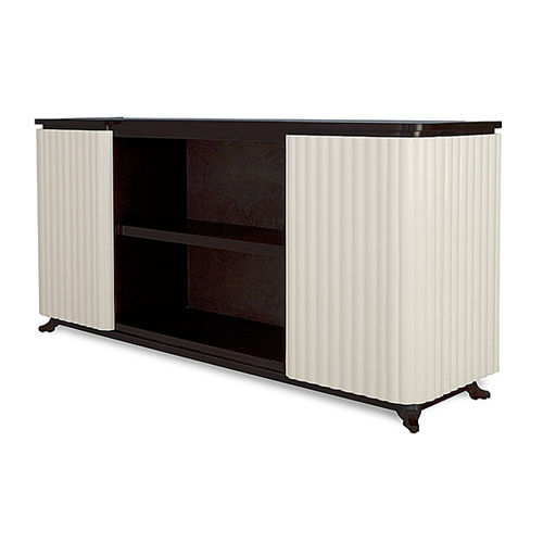 Klassisches Sideboard - 85-0023 SAINT-GERMAIN - Christopher Guy - lackiertes Holz / Mahagoni / Glas
