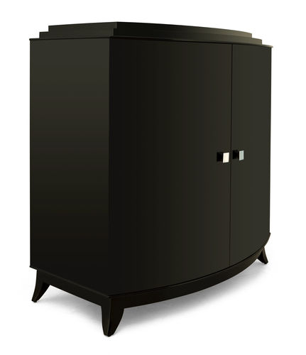 Klassisches Sideboard - 85-0002 BERKELEY - Christopher Guy - Holzfurnier / mit Regal / weiß
