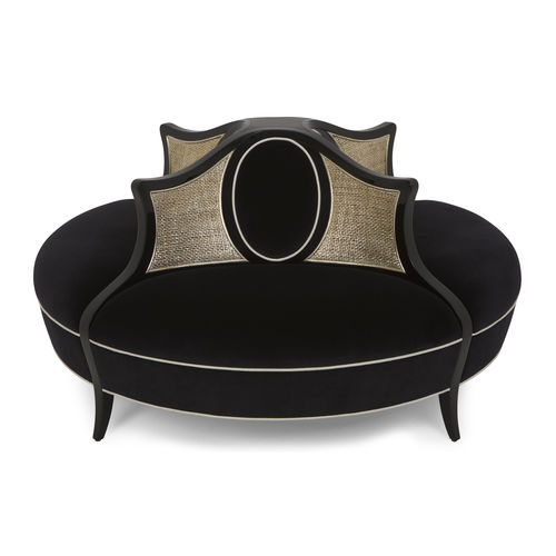 Rundes Sofa - F&Eacute;RAUD - Christopher Guy - klassisch / Samt / Satin