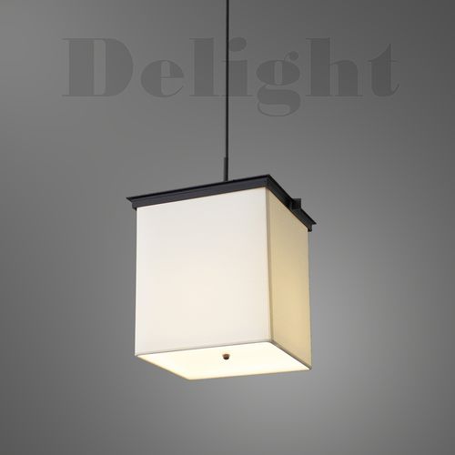 Hängelampe - BOX - Zefkilis Bros Co - Delight - Stoff / modern / mit Kabel