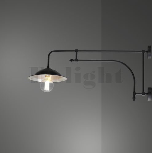 Industriestil-Wandleuchte - CARLO - Zefkilis Bros Co - Delight - für den Innenraum / Metall / stationär