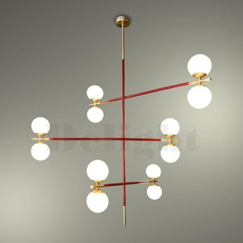 Moderne Deckenleuchte - ICARUS - Zefkilis Bros Co - Delight - geblasenes Glas / Metall / LED