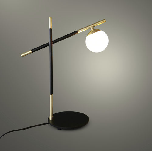 Tischlampe - LOG - Zefkilis Bros Co - Delight - Metall / geblasenes Glas / modern