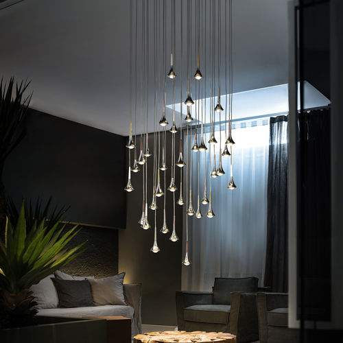 Hängelampe - RAIN - LODES - Metall / originelles Design / mit Kabel