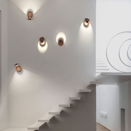Moderne Wandleuchte - LODES - für den Innenraum / Metall / LED