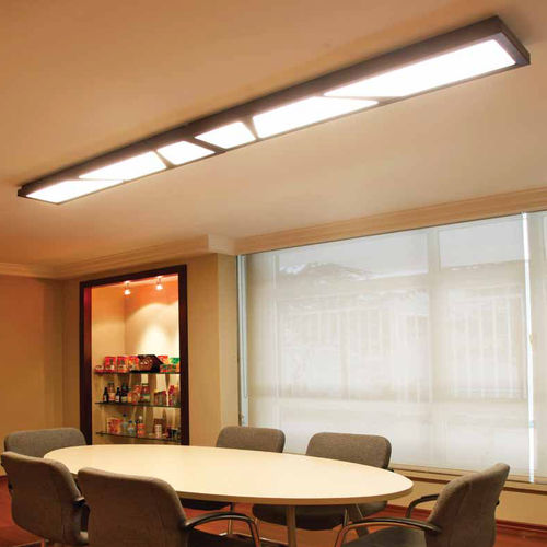 Moderne Deckenleuchte - CONCEPT : BONDRELIEF - Arlight Aydinlatma A.Ş. - linear / Opalglas / Stahlblech