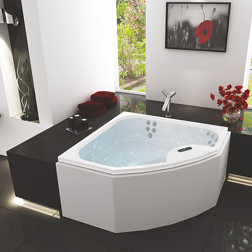 Badewanne für Eckeinbau - MICHIGAN: 670350 - HOESCH - medizinisch / Acryl / 3 Plätze
