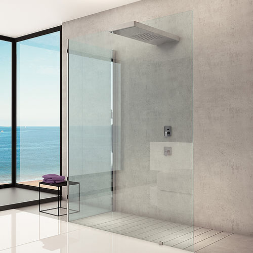 Begehbare Dusche - CIELA: 8629400 - HOESCH - Glas / für Eckeinbau