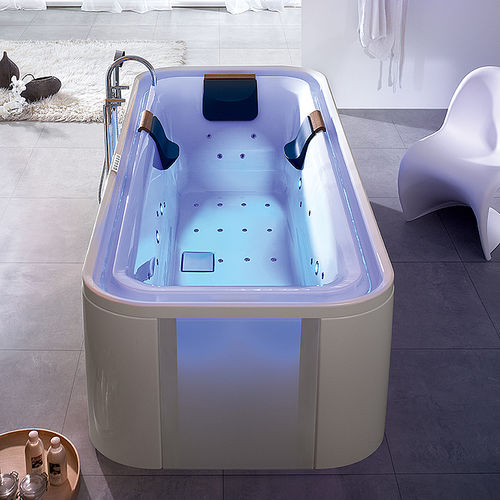 Freistehende Badewanne - ERGO+: 6441 - HOESCH - Acryl / Glas / Massage