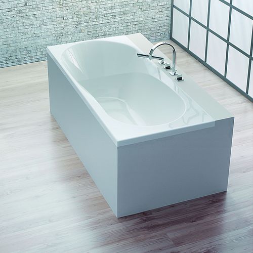 Acryl-Badewanne - SPECTRA: 3650 - HOESCH - weiß