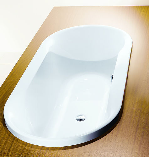 Ovale Badewanne - SPECTRA: 6480 - HOESCH - Acryl / weiß