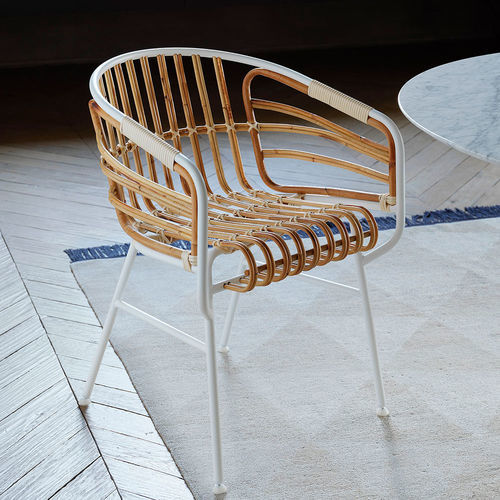 Moderner Stuhl - RAPHIA  - CASAMANIA HORM - für Außenbereich / Rattan / Korbweide