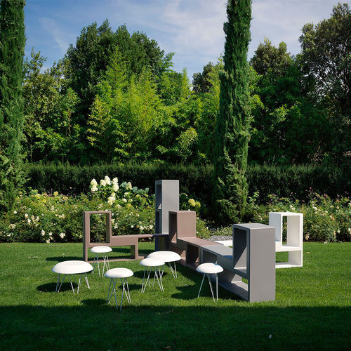 Modulregal - URBAN - CASAMANIA HORM - modern / Polyethylen / weiß