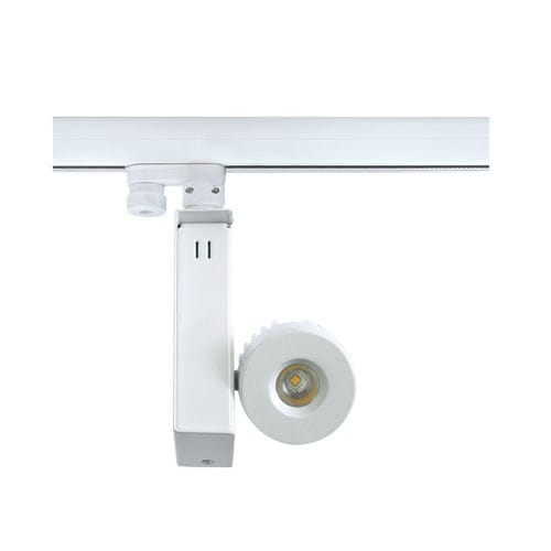 LED-Schienenleuchte - DIRI  - SECOM Iluminacion, - rund / aus lackiertem Aluminium / für Gewerbegebrauch